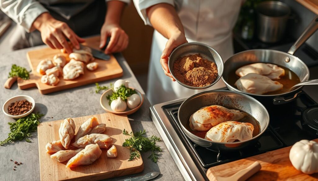 Chicken Preparation Techniques