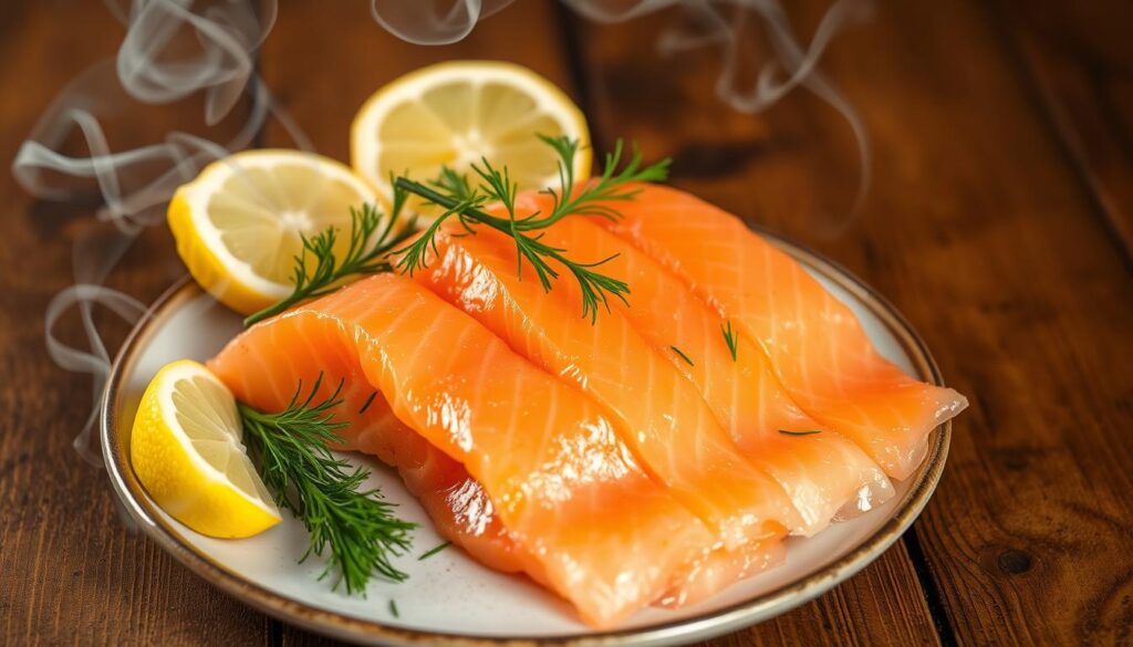 Smoked salmon