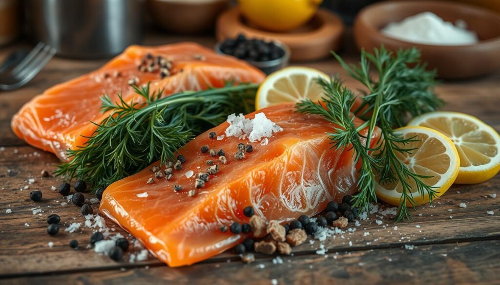 Smoked salmon brine ingredients