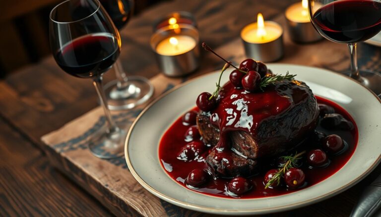 sweet cherry wine recipe for beef