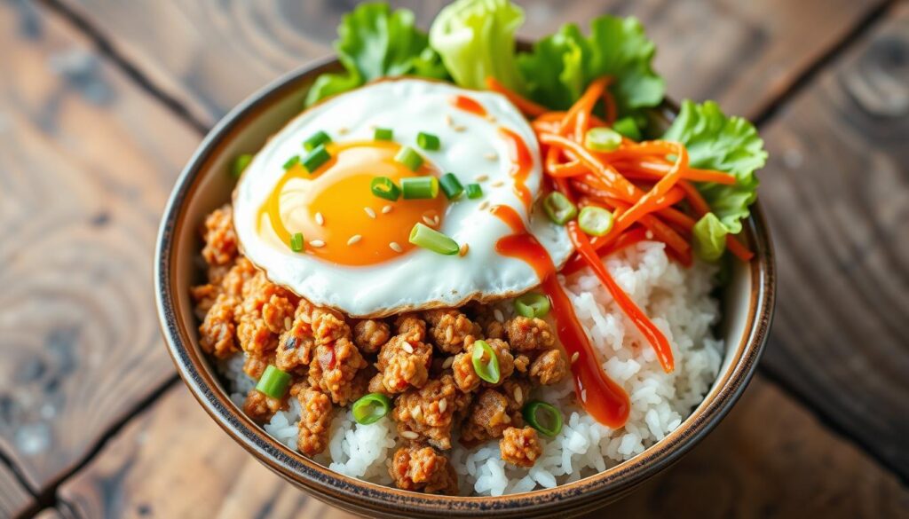 Korean-Style Ground Turkey Rice Bowls