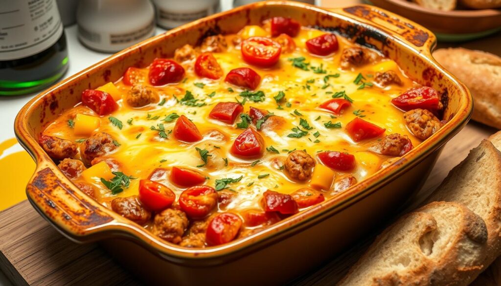 Mediterranean turkey casserole